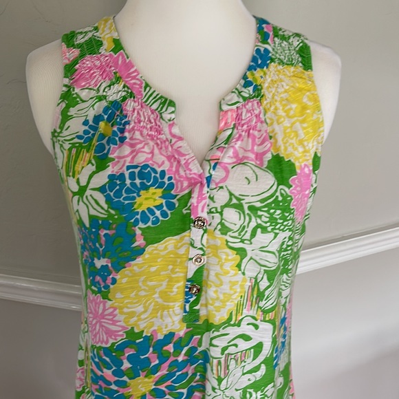 Lilly Pulitzer Sleeveless Essie Top Size S - Picture 5 of 7